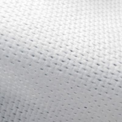 Cross woven cloths MicroAino 30x50cm, 125pcs/roll white