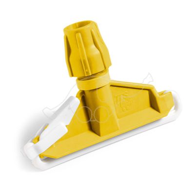 Plastic mop clamp yellow