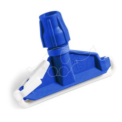 Plastic mop clamp blue