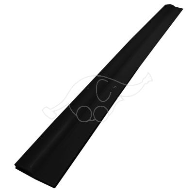 Rubber for edge dustpan Ergo, black (newer model)