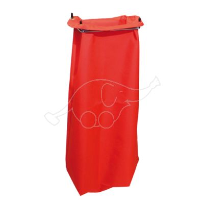 Netīro mopu maiss, 40x70cm, sarkans liels