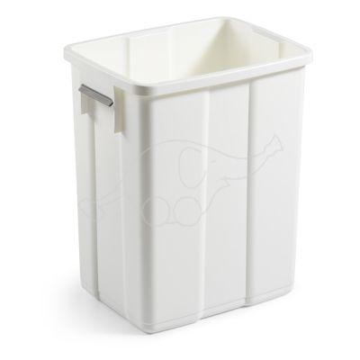 Plastmasas konteiners SHELF plauktu ratiem, 25 litri, balts