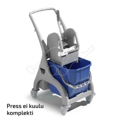 Cleaning trolley Nick Grey 1x15L U-handle, without wringer