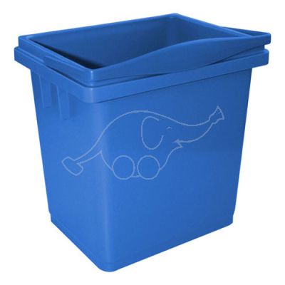 Bucket 4L blue with with upper handle