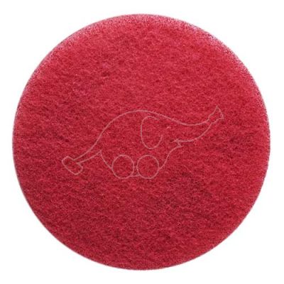 Flexis standard pad 17'' red 400 grit coarse