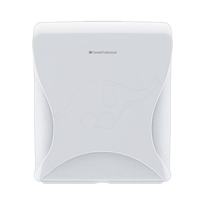 BulkySoft Essentia Maxi Jumbo Toilet Tissue Dispenser, white