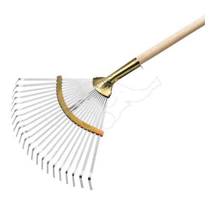 Professional leaf rake 32-48 cm, metal
