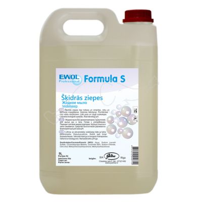 Liquid soap without smell and colour 5L EWOL formula S