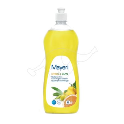 Washing up liquid 1L Mayeri Citrus&Olive