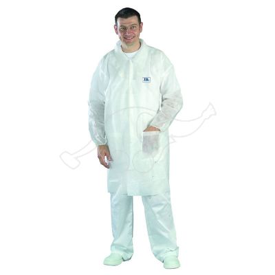 Disposable coat with studs , XXL