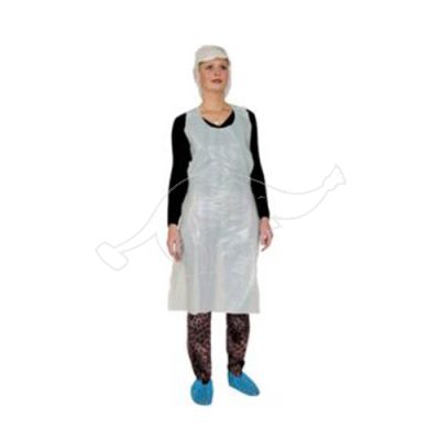 Disposable apron white 120x70 cm, 100pcs/pack 22my