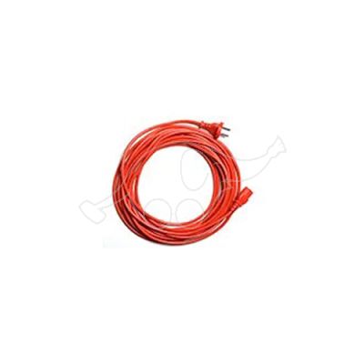 Power cord 15m pluggable, red