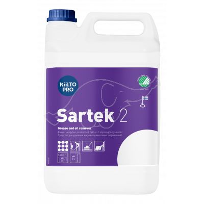 Kiilto Sartek 2 5L  strongly alkaline detergent