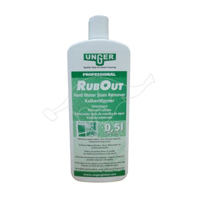 Unger Rub Out 500ml  limescale stain remover for glass