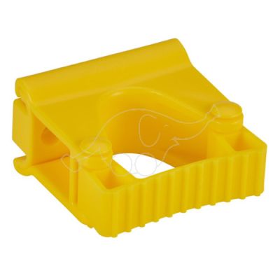 Vikan Hygienic Wall Bracket, GripBand Module, yellow