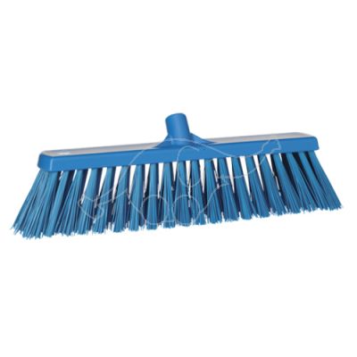 Vikan broom 530mmm very hard, blue