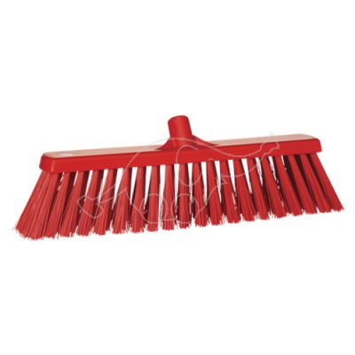 Vikan broom 530mmm very hard, red
