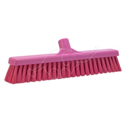 Vikan soft floor broom 410mm pink