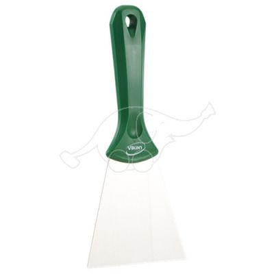 Vikan hand scraper w/Stainless Steel Blade, 100mm green