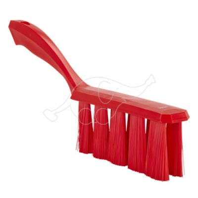 Vikan UST bench brush, 330mm, medium, red