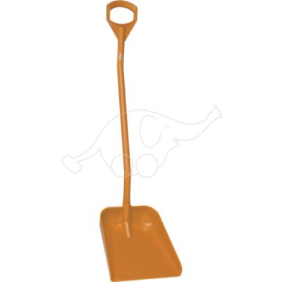Vikan ergonomic shovel 345x1310mm, orange