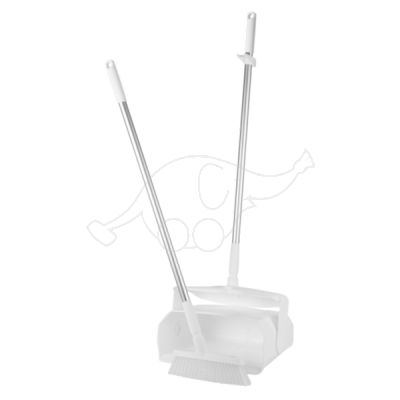 Vikan Dustpan set, closeable with broom, 350 mm, white