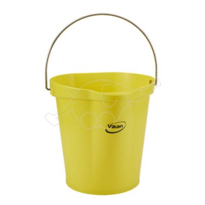 Vikan bucket 12L, yellow