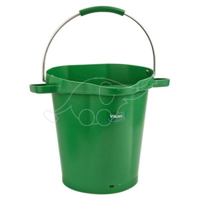 Vikan bucket 20L green