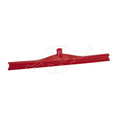 Vikan single blade squeegee 600mm red