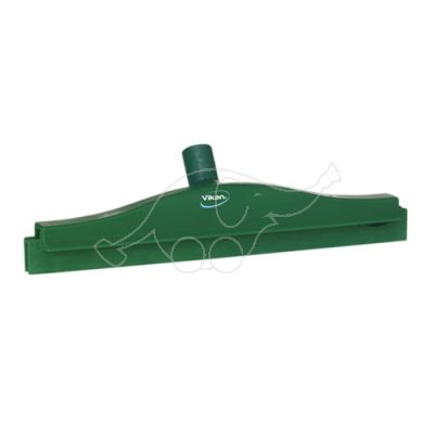 2C Double blade squeegee w/revolv.neck400mm Green