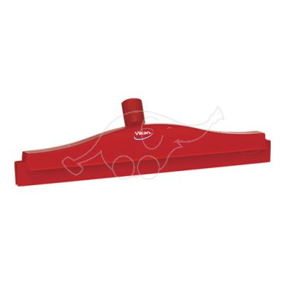 2C Double blade squeegee w/revolv.neck400mm Red