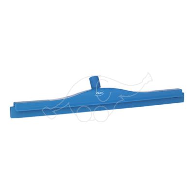 2C Double blade squeegee w/revolv.neck 600mm blue