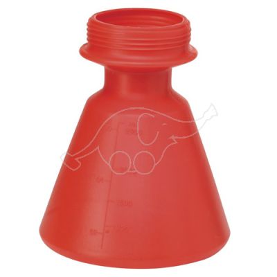 Vikan spare container 2,5L for foam sprayer, red
