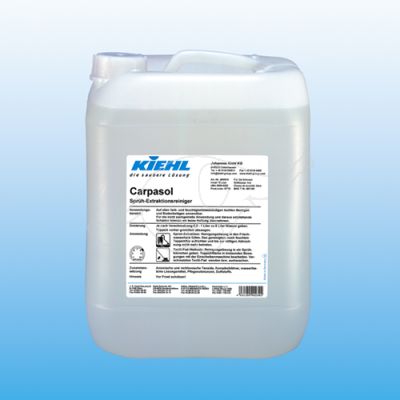 * Kiehl Carpasol 10L carpet cleaner for spray extraction mac
