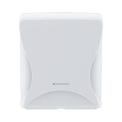 BulkySoft Essentia Multifold handtowel dispenser, white
