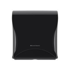 BulkySoft Essentia Compact handtowel dispenser, black