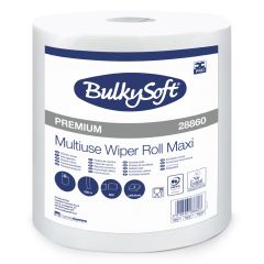 BulkySoft Premium Wiper roll Maxi 2-ply.100m