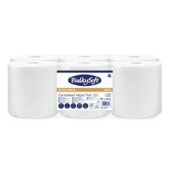 BulkySoft Excellence handtowel roll 2-ply. 150m