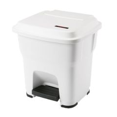 Vileda Hera Bin 35L with pedal, white