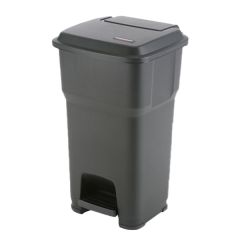 Vileda Hera Bin 60L with pedal, black