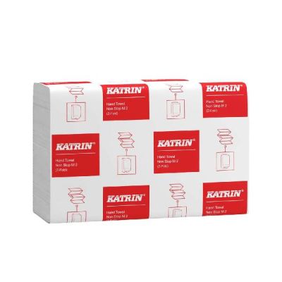 Katrin Non Stop 2-ply handtowel 200 sheets (Z-fold)