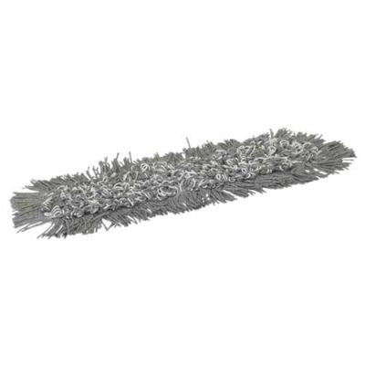 Vikan Damp, 43 microfiber mop, Hook & loop. 40cm Grey