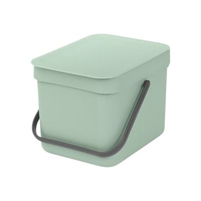 Brabantia Dust bin 6L Sort & Go, Jade Green