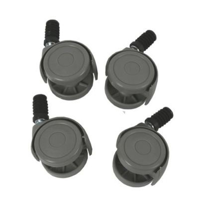 Set of 4 castors for bucket
