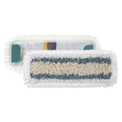 Wet-System Tris  flat mop 40x14cm micro/polyester/cotton