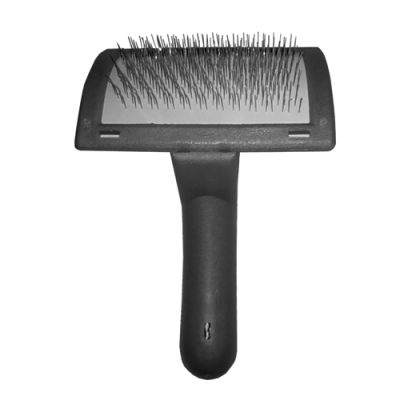 Cleaning brush for velcro rails