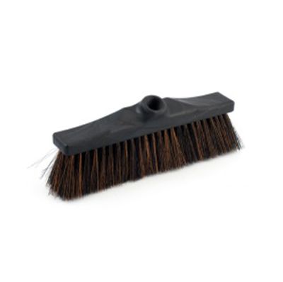 Dust-brush 40cm plastic coconut/horsehair