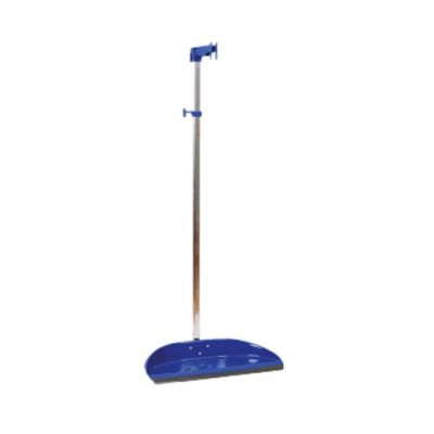 Dust pan wide metal, blue