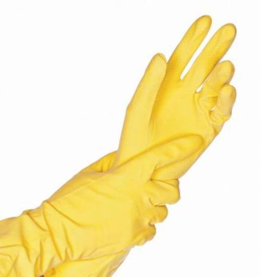 Latex glove Bettina yellow, S