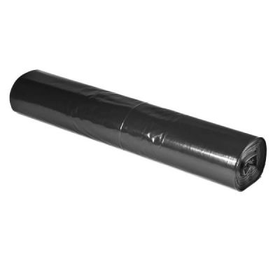 Garbage bag 40L black 30 pcs/roll 600x850x0,035mm